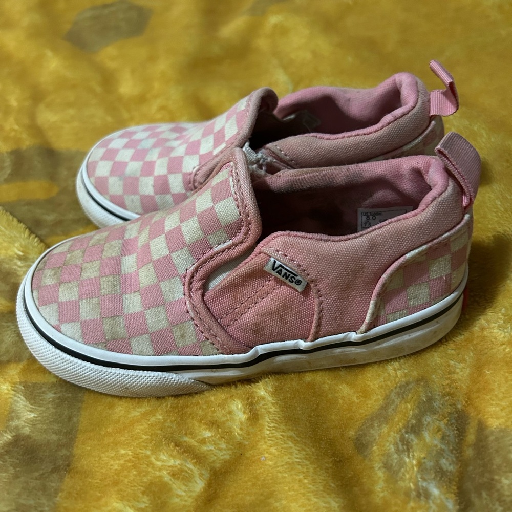 Vans slip on size 8